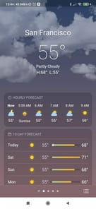 Real Weather APK screenshot 1