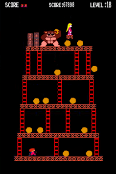 Donkey kong classic APK screenshot 1