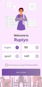 Earn money online cash Rupiyo APK screenshot 1