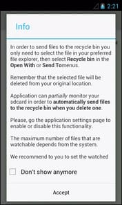 Recycle Bin APK screenshot 1