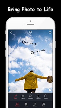 Movepic - Photo motion & Cinemagraph APK screenshot 1