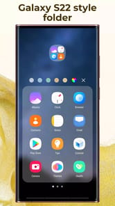 Super S22 Launcher, Galaxy S22 APK screenshot 1