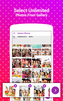Birthday Photo To Video Maker APK screenshot 1