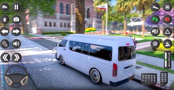 Van Simulator Indian Van Games APK screenshot 1