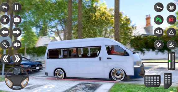 Van Simulator Indian Van Games APK screenshot 1