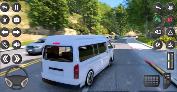 Van Simulator Indian Van Games APK screenshot 1