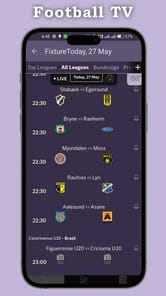 Live Football TV HD Streaming APK screenshot 1