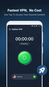 Sailfish VPN-Fast & Secure VPN APK screenshot 1