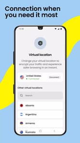 Saily APK screenshot 1