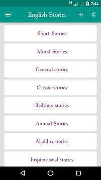 1000 English Stories APK screenshot 1 1000 English Stories APK screenshot 1