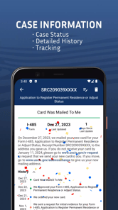 Case Tracker US Immigration APK screenshot 1
