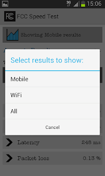 FCC Speed Test APK screenshot 1