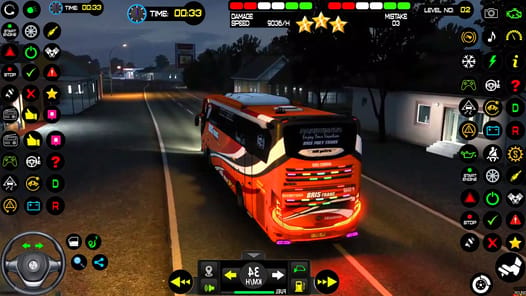 Euro Bus Driving Bus Game 3D APK screenshot 1
