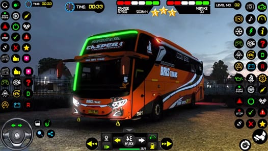 Euro Bus Driving Bus Game 3D APK screenshot 1