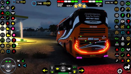 Euro Bus Driving Bus Game 3D APK screenshot 1