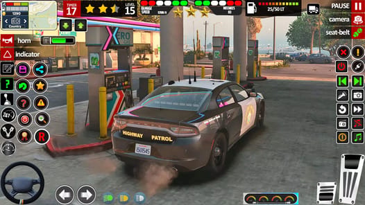 US Police Prado Parking 3D APK screenshot 1