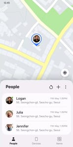 Samsung Find: Location Sharing APK screenshot 1