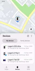 Samsung Find: Location Sharing APK screenshot 1
