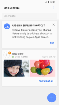 Link Sharing APK screenshot 1