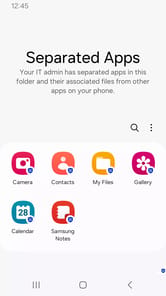 Separated Apps APK screenshot 1