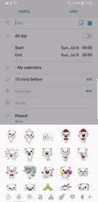 Samsung Calendar APK screenshot 1