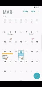 Samsung Calendar APK screenshot 1
