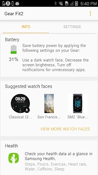 Gear Fit2 Plugin APK screenshot 1