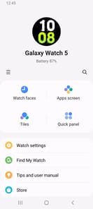 Galaxy Watch5 Plugin APK screenshot 1