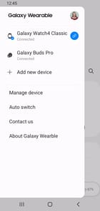 Galaxy Watch Manager APK screenshot 1