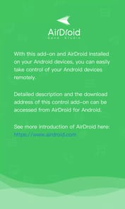 AirDroid Control Add-on APK screenshot 1