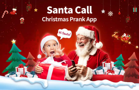 Santa Prank Call: Fake video APK screenshot 1