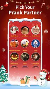 Santa Prank Call: Fake video APK screenshot 1