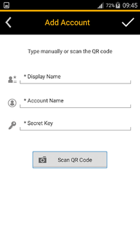SAP Authenticator APK screenshot 1