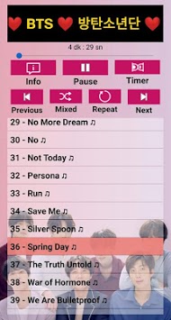 BTS Songs ( Offline - 65 Songs ) APK screenshot 1 BTS Songs ( Offline - 65 Songs ) APK screenshot 1