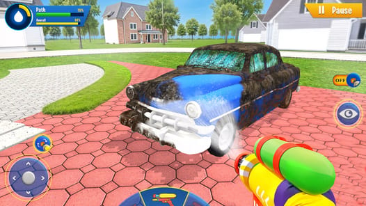Cleaning Simulator Wash Games APK screenshot 1