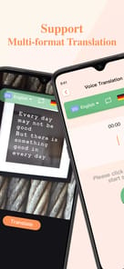 Savy Translate:Voice&Photo APK screenshot 1