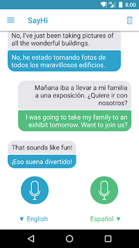 SayHi Translate APK screenshot 1