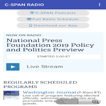 C-SPAN LIVE APK screenshot 1