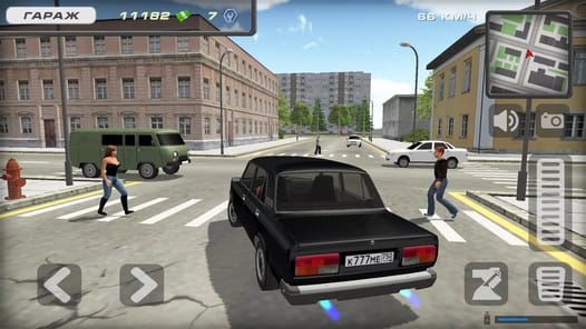 Lada 2107 Russian City Driving APK screenshot 1