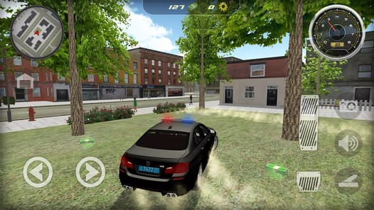 Car Simulator BMW M5: Police APK screenshot 1