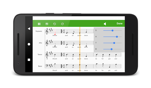 Score Creator: write music, compose sheet music. APK screenshot 1