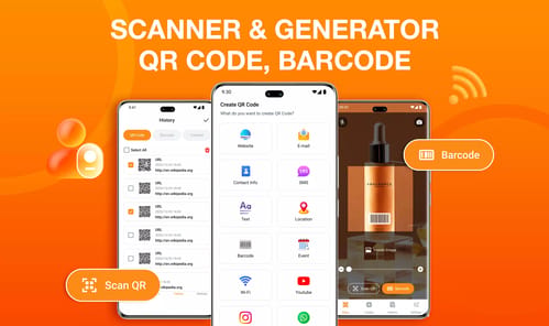 QR Code Scanner- QR Generator APK screenshot 1