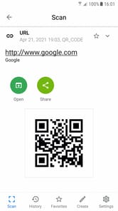 QR & Barcode Reader APK screenshot 1