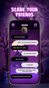 Scary Prank Call & Fake Chat APK screenshot 1