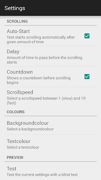 Simple Teleprompter APK screenshot 1