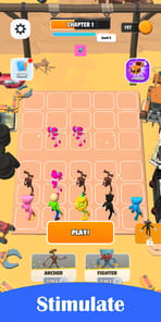 Merge Crazy Monster Fight War APK screenshot 1