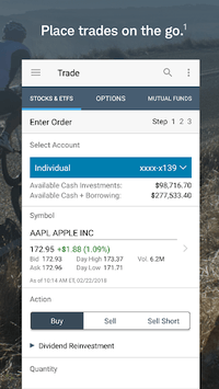 Schwab Mobile APK screenshot 1
