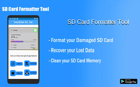 Format SD Card - Memory Format APK screenshot 1