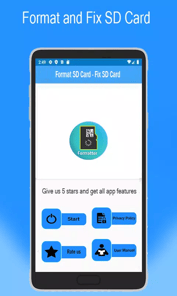 Format SD Card - Memory Format APK screenshot 1