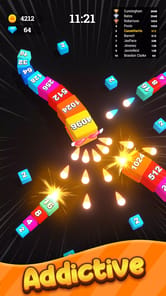 Jelly Cube Run 2048 APK screenshot 1